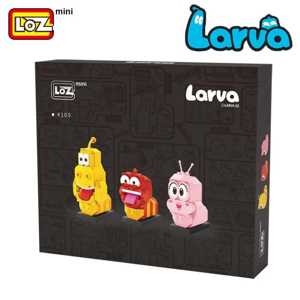 LOZ 4105 Larva Hilarious Bugs 5 - LOZ™ MINI BLOCKS