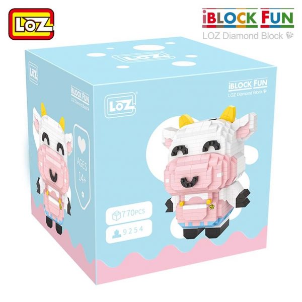 LOZ 9253 9254 Zodiac Cow 3 - LOZ™ MINI BLOCKS