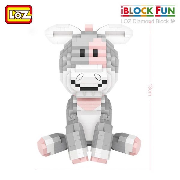 LOZ 9255 9257 Angel Pig and Little Donkey 1 - LOZ™ MINI BLOCKS