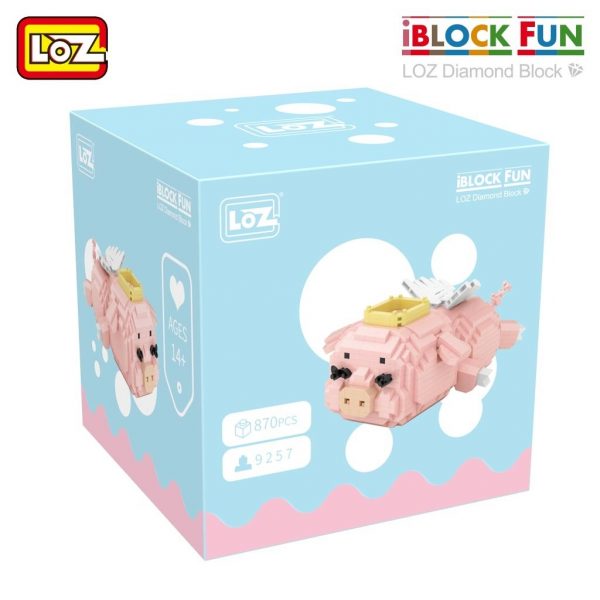 LOZ 9255 9257 Angel Pig and Little Donkey 3 - LOZ™ MINI BLOCKS