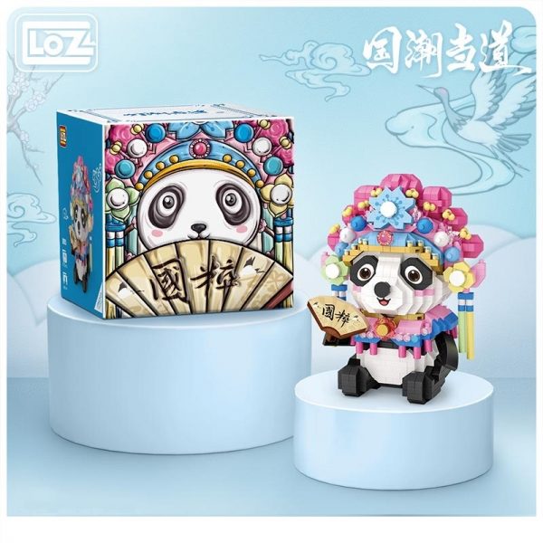 LOZ 9265 Hua Dan Red Panda 1 - LOZ™ MINI BLOCKS