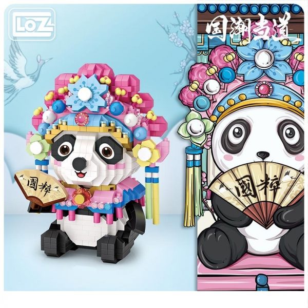 LOZ 9265 Hua Dan Red Panda 2 - LOZ™ MINI BLOCKS