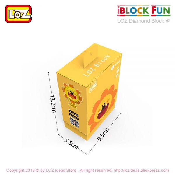 LOZ Diamond Blocks Cancer Cute China Panda Animal Cartoon Characters Micro Building Blocks Toys for Children 5 - LOZ™ MINI BLOCKS