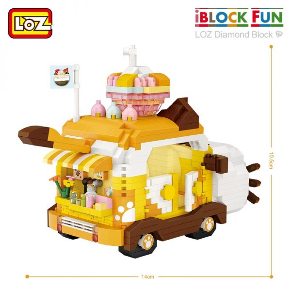 LOZ Diamond Blocks building blocks assembling toy puzzle micro diamonds assembling assembling cat car adult girl 4 - LOZ™ MINI BLOCKS