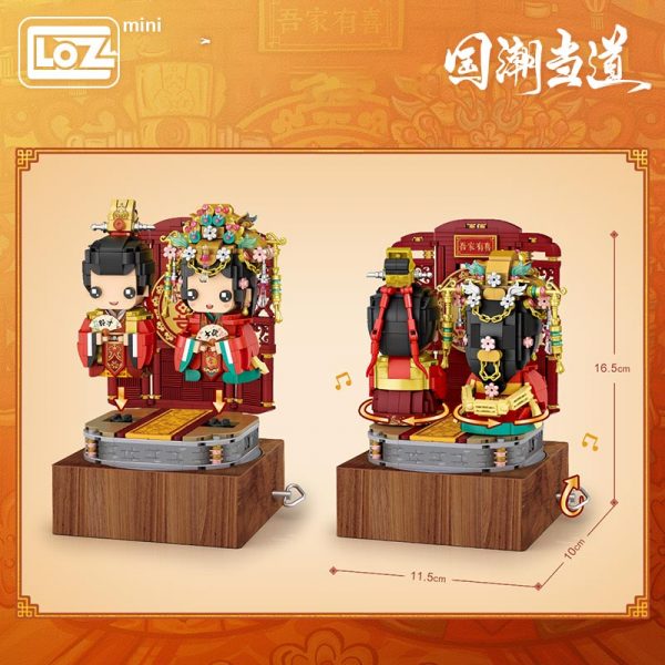 LOZ Mini Building Blocks Building Chinese sacred beast kylin the country prevails small particles assembling toy 6 - LOZ™ MINI BLOCKS