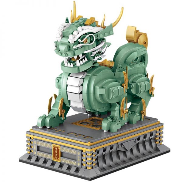 LOZ Mini Building Blocks Building Chinese sacred beast kylin the country prevails small particles assembling toy - LOZ™ MINI BLOCKS