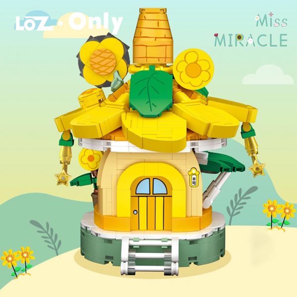 LOZ Mini Building Blocks toy Mushroom Room Small Flower Room Sunflower Room Small particles assembled educational 1 - LOZ™ MINI BLOCKS
