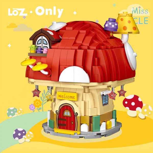 LOZ Mini Building Blocks toy Mushroom Room Small Flower Room Sunflower Room Small particles assembled educational 2 - LOZ™ MINI BLOCKS