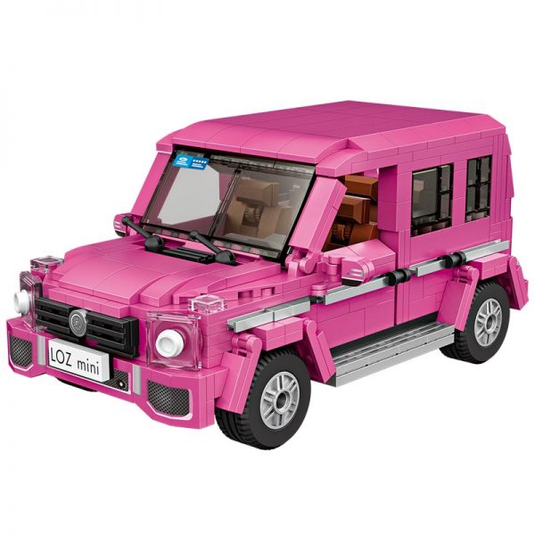 LOZ Mini building blocks pink suv car model assembling toy educational small particle puzzle girl adult 4 - LOZ™ MINI BLOCKS