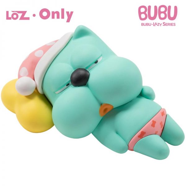 LOZ bubu blind box series lazy hippopotamus play doll toy hand made cartoon cute ornament animal 5 - LOZ™ MINI BLOCKS