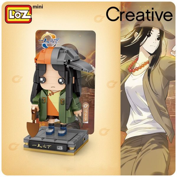 LOZ building blocks under one person anime cartoon assembled toy model mini particles for teenagers and 1 - LOZ™ MINI BLOCKS