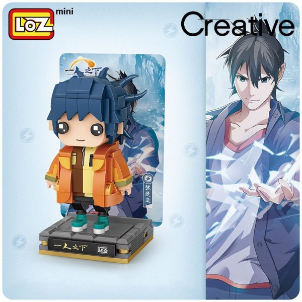 LOZ building blocks under one person anime cartoon assembled toy model mini particles for teenagers and 4 - LOZ™ MINI BLOCKS