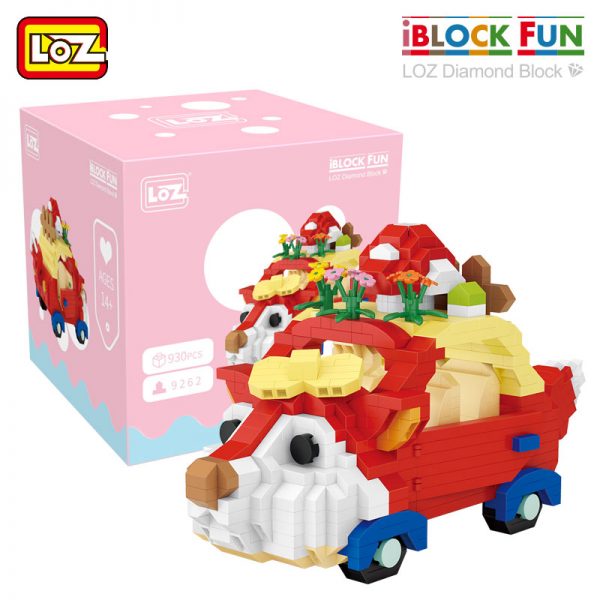 LOZ miniature particles small building blocks fox car cartoon animal assembled toy model adult leisure 3 - LOZ™ MINI BLOCKS
