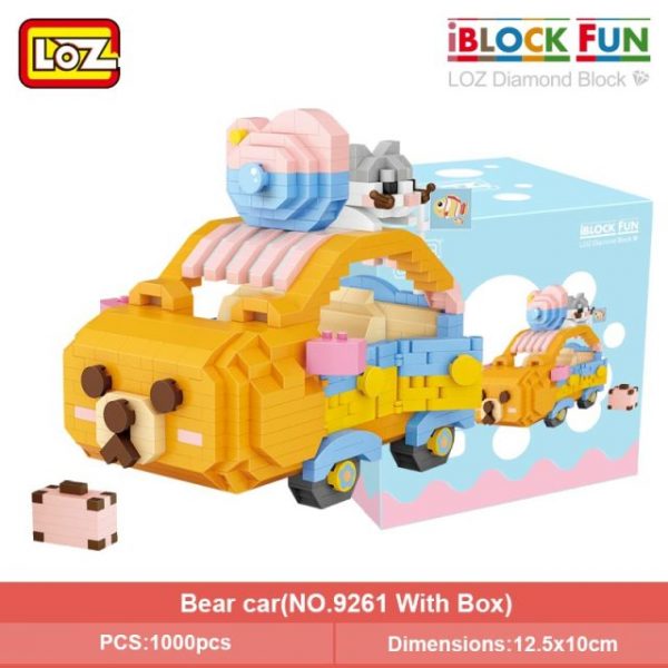 LOZ miniature particles small building blocks fox car cartoon animal assembled toy model adult leisure 3.jpg 640x640 3 - LOZ™ MINI BLOCKS