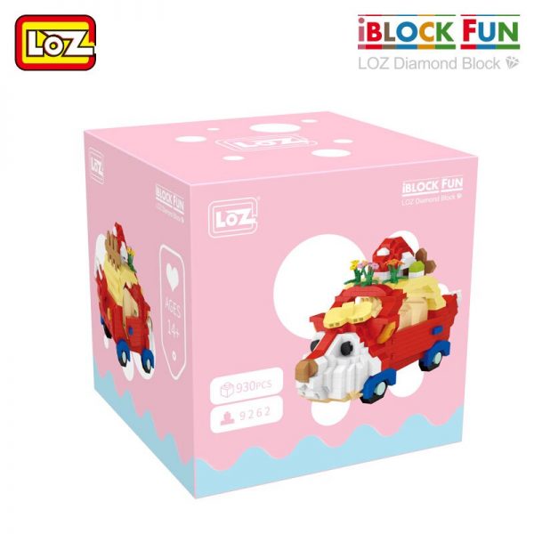 LOZ miniature particles small building blocks fox car cartoon animal assembled toy model adult leisure 4 - LOZ™ MINI BLOCKS