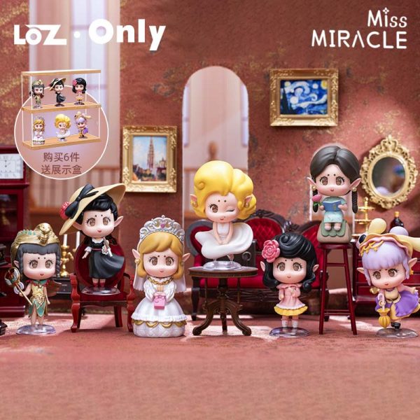 LOZ only Lizhi retro goddess series cute doll toy figure cute cartoon doll - LOZ™ MINI BLOCKS