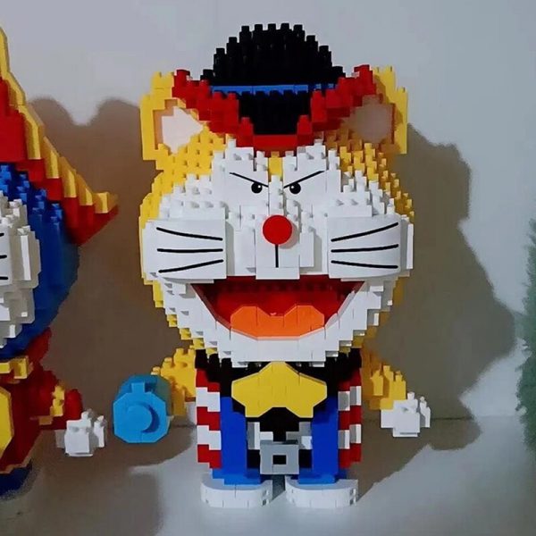LP 200516 Anime Doraemon USA Star Cat Robot Animal Pet 3D Model DIY Mini Diamond Blocks 2 - LOZ™ MINI BLOCKS