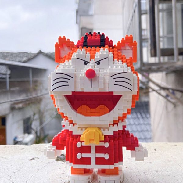 LP 200517 Anime Doraemon China Town Cat Robot Animal 3D Model DIY Mini Diamond Blocks Bricks 2 - LOZ™ MINI BLOCKS