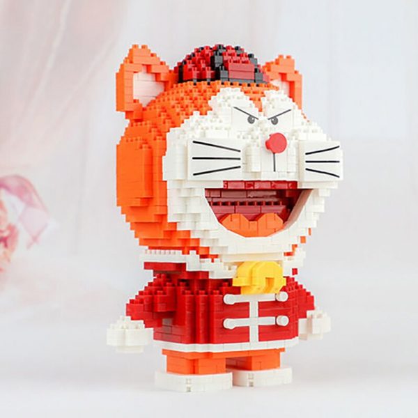 LP 200517 Anime Doraemon China Town Cat Robot Animal 3D Model DIY Mini Diamond Blocks Bricks 3 - LOZ™ MINI BLOCKS