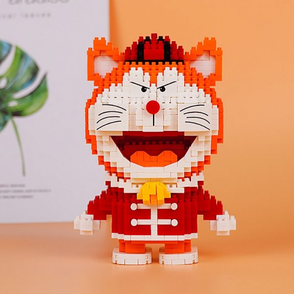 LP 200517 Anime Doraemon China Town Cat Robot Animal 3D Model DIY Mini Diamond Blocks Bricks 5 - LOZ™ MINI BLOCKS