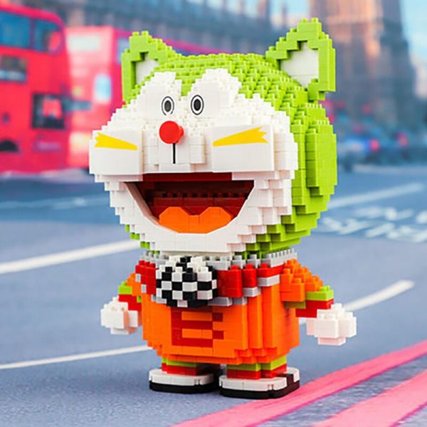 LP 200520 Anime Doraemon Brazil Soccer Cat Animal Pet 3D Model DIY Mini Diamond Blocks Bricks 3 - LOZ™ MINI BLOCKS