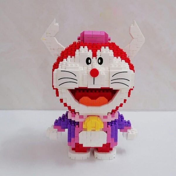 LP 200521 Anime Doraemon Spain Bullfight Cat Animal Pet 3D Model DIY Mini Diamond Blocks Bricks 2 - LOZ™ MINI BLOCKS