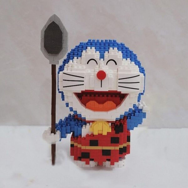 LP 200525 Anime Doraemon Wild Savage Cat Animal Pet 3D Model DIY Mini Diamond Blocks Bricks 1 - LOZ™ MINI BLOCKS
