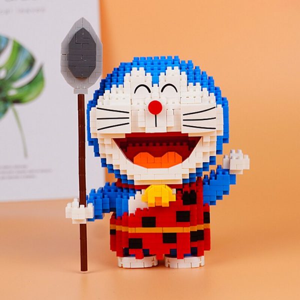 LP 200525 Anime Doraemon Wild Savage Cat Animal Pet 3D Model DIY Mini Diamond Blocks Bricks 4 - LOZ™ MINI BLOCKS
