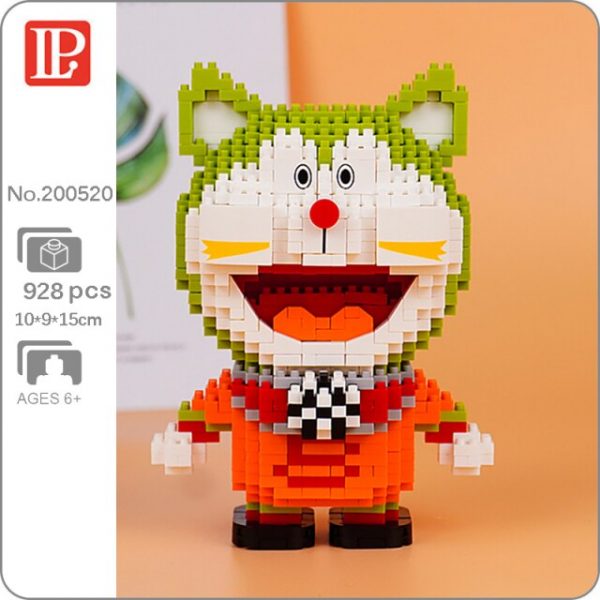 LP Anime Doraemon Star Cow Boy Pirate Captain King Football Cat Animal Robot Pet Mini Diamond 13.jpg 640x640 13 - LOZ™ MINI BLOCKS