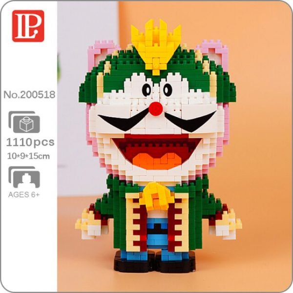 LP Anime Doraemon Star Cow Boy Pirate Captain King Football Cat Animal Robot Pet Mini Diamond 2.jpg 640x640 2 - LOZ™ MINI BLOCKS