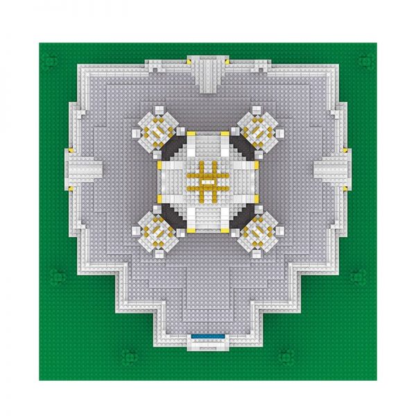 Lezi 8042 World Architecture Smolny Monastery Church 3D Model DIY Mini Diamond Blocks Bricks Building Toy 4 - LOZ™ MINI BLOCKS