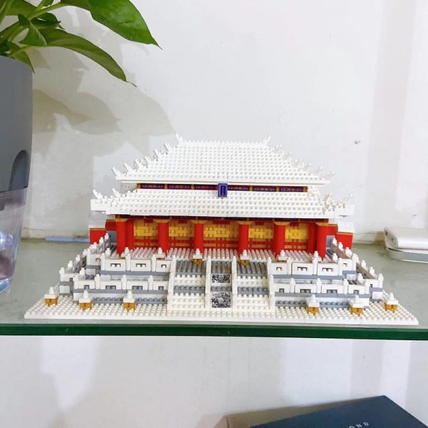 Lezi 8049 World Architecture Hall of Supreme Harmony Taihe Palace Mini Diamond Blocks Bricks Building Toy 1 - LOZ™ MINI BLOCKS