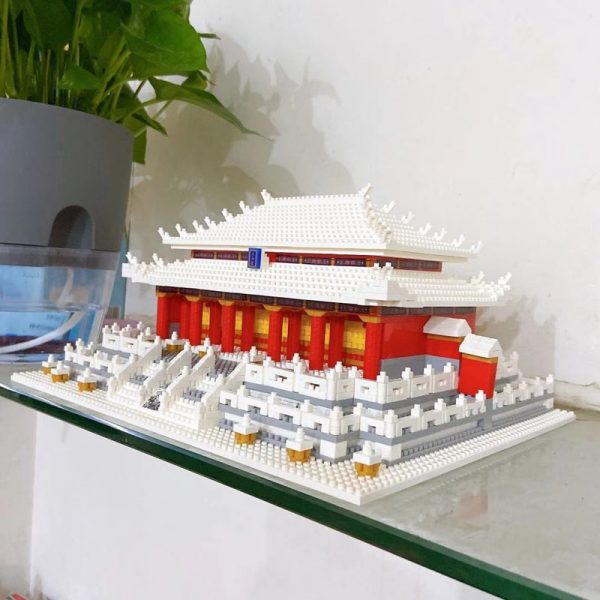 Lezi 8049 World Architecture Hall of Supreme Harmony Taihe Palace Mini Diamond Blocks Bricks Building Toy 2 - LOZ™ MINI BLOCKS