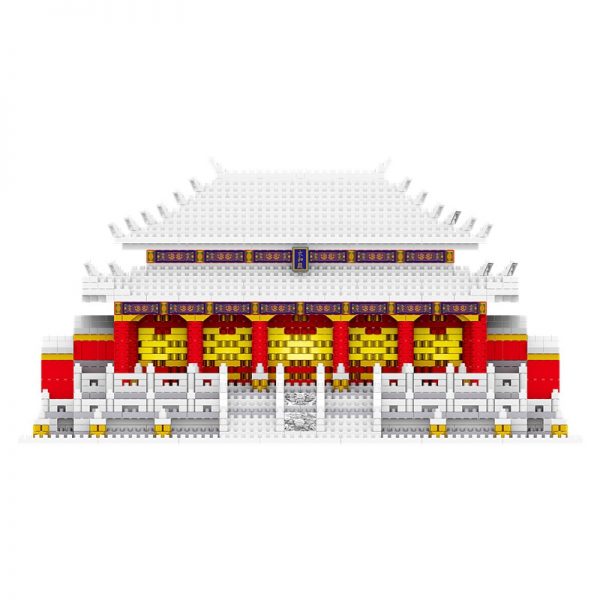 Lezi 8049 World Architecture Hall of Supreme Harmony Taihe Palace Mini Diamond Blocks Bricks Building Toy 4 - LOZ™ MINI BLOCKS