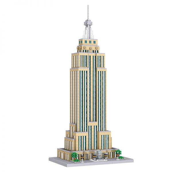 Lezi 8192 World Architecture New York Empire State Building 3D Model Mini Diamond Blocks Bricks Building 5 - LOZ™ MINI BLOCKS