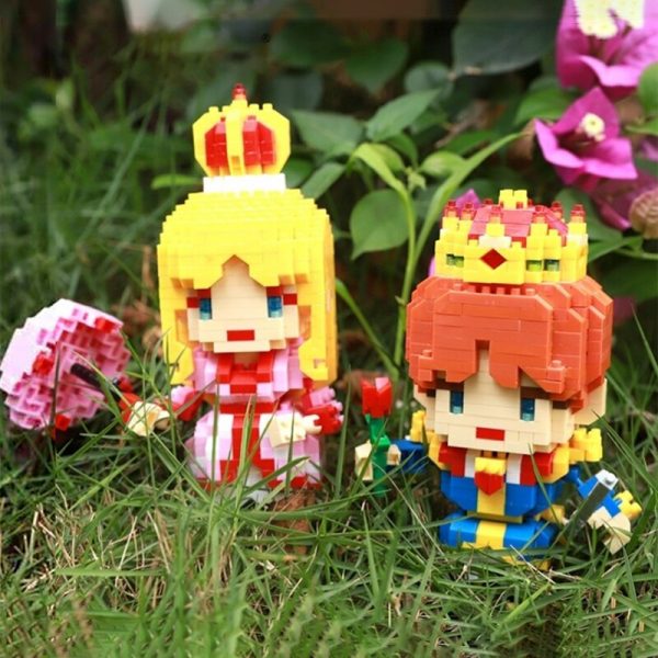 MCO Fairy Tale Princess Prince Beauty Girl Boy Sweetheart Character Mini Diamond Blocks Bricks Building Toy 3 - LOZ™ MINI BLOCKS