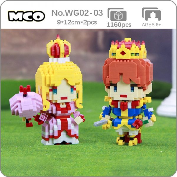 MCO Fairy Tale Princess Prince Beauty Girl Boy Sweetheart Character Mini Diamond Blocks Bricks Building Toy - LOZ™ MINI BLOCKS