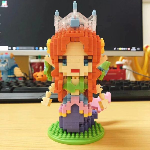 MCO WG13 Fairy Tale Princess Girl Queen Miss Sea Beauty Character 3D Mini Diamond Blocks Bricks 2 - LOZ™ MINI BLOCKS