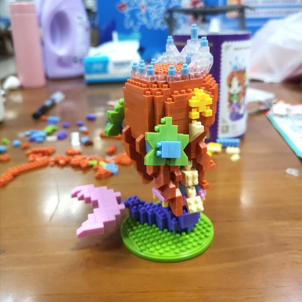 MCO WG13 Fairy Tale Princess Girl Queen Miss Sea Beauty Character 3D Mini Diamond Blocks Bricks 3 - LOZ™ MINI BLOCKS