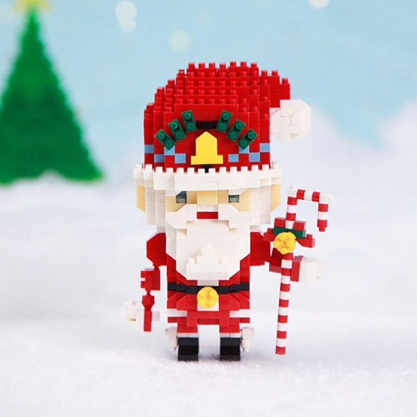 MCO Xmas Father Christmas Santa Claus Elk Reindeer Deer Animal DIY Mini Diamond Blocks Bricks Building 1 - LOZ™ MINI BLOCKS