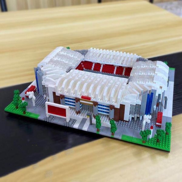 PZX World Architecture Football Old Trafford Stadium Soccer Field 3D Mini Diamond Blocks Bricks Building Toy 1 - LOZ™ MINI BLOCKS