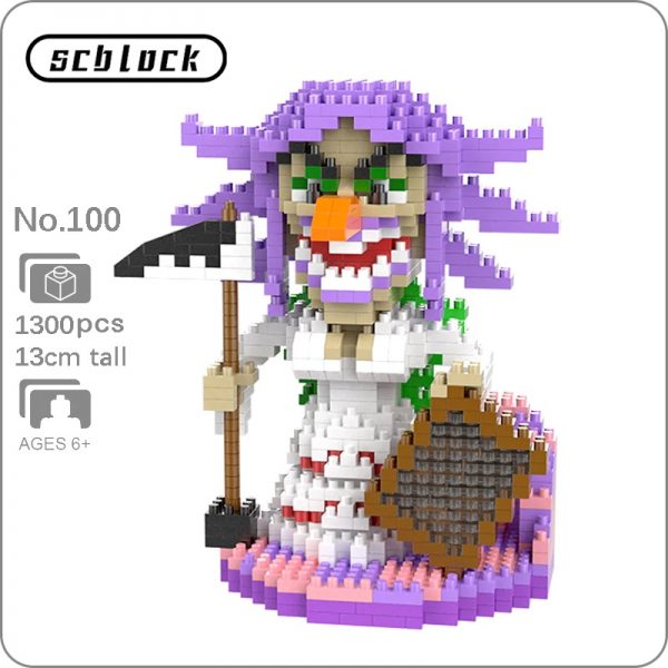 SC 100 Anime One Piece Charlotte Brulee Pirate 3D Model DIY Small Mini Diamond Blocks Bricks - LOZ™ MINI BLOCKS