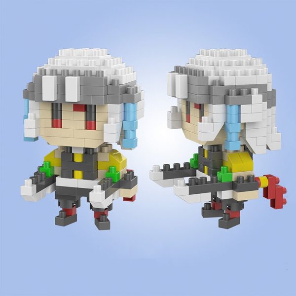 SC 4011 10 Anime Demon Slayer Uzui Tengen Warrior Ninja Monster DIY Mini Diamond Blocks Bricks 1 - LOZ™ MINI BLOCKS