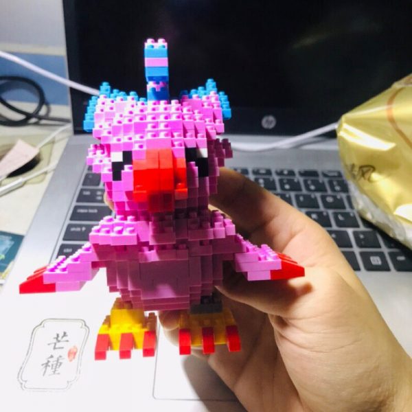 SC 5003 Anime Digimon Piyomon Digital Monster Bird Animal 3D Model Mini Diamond Blocks Bricks Building 1 - LOZ™ MINI BLOCKS