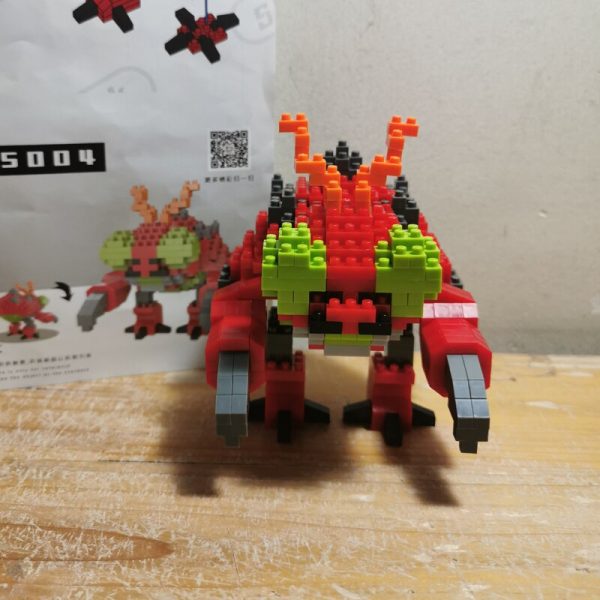 SC 5004 Anime Digimon Tentomon Digital Monster Beetle Animal Model Mini Diamond Blocks Bricks Building Toy 1 - LOZ™ MINI BLOCKS