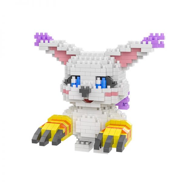 SC 5008 Anime Digimon Tailmon Digital Monster Cat Animal Model DIY Mini Diamond Blocks Bricks Building 4 - LOZ™ MINI BLOCKS