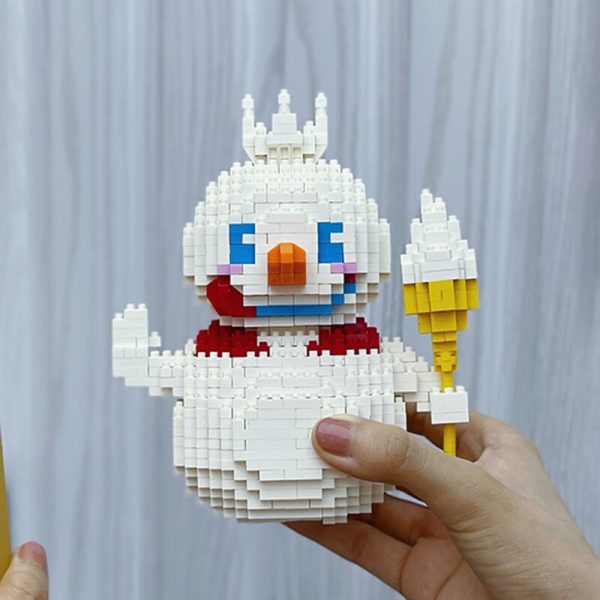 SC 7001 1 Snowman Ice Cream King Cartoon Christmas Doll Figure Model Mini Diamond Blocks Bricks 2 - LOZ™ MINI BLOCKS