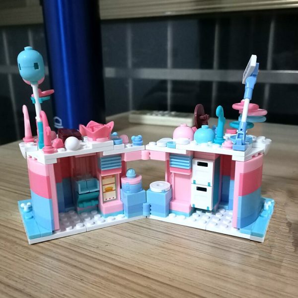 Sluban B0705H Food Court Candy Birthday Cake Shop Store Restaurant Assembly Mini Blocks Bricks Building Toy 2 - LOZ™ MINI BLOCKS