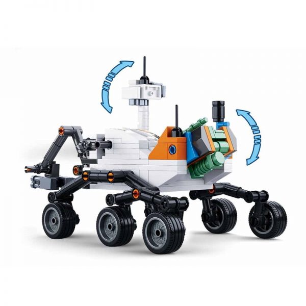 Sluban B0733 Space Adventure Exploration Car Robot Truck Machine Astronaut Mini Blocks Bricks Building Toy for 2 - LOZ™ MINI BLOCKS