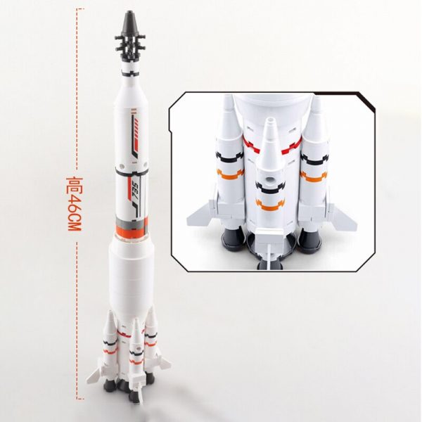 Sluban B0735 Space Adventure Long March Rocket 46CM 2IN1 Astronaut Explore Mini Blocks Bricks Building Toy 1 - LOZ™ MINI BLOCKS